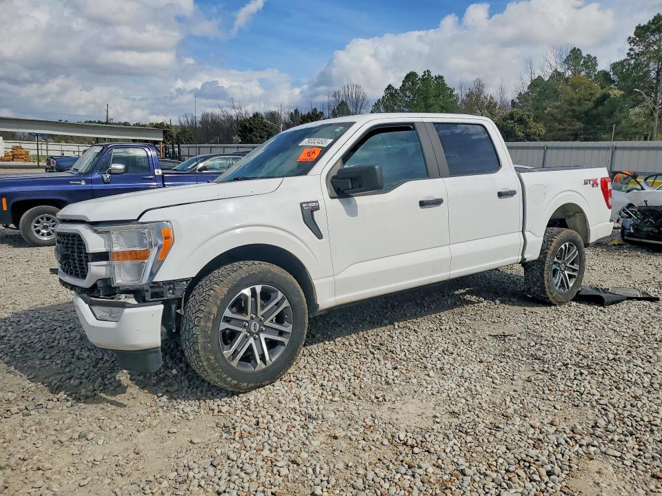 2021 Ford F-150 VIN 1FTEW1EPXMKD53629 COPART salvage auction — FRONT END, Tn - Salvage Certificate, sold $6,900 on 2026-07-09 (photo 1)