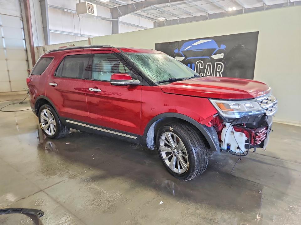 2019 Ford Explorer VIN 1FM5K8F82KGA72335 COPART salvage auction — FRONT END, In - Cert Of Title - Rebuilt Vehicl, sold $1,250 on 2026-07-09 (photo 4)