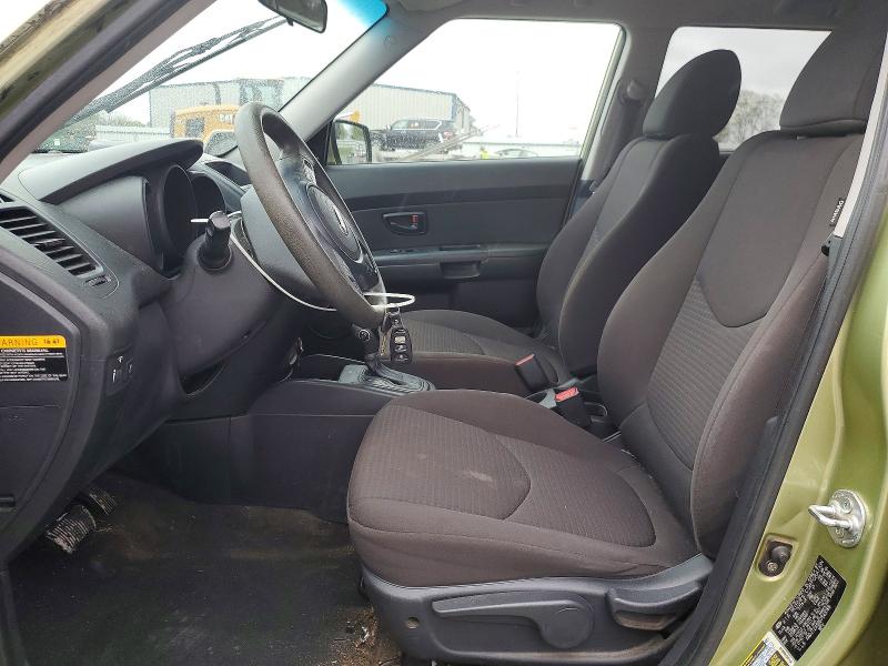 2013 Kia Soul VIN KNDJT2A59D7543765 COPART salvage auction — FRONT END, Nc - Salvage Certificate Of Title, sold $225 on 2026-07-29 (photo 7)
