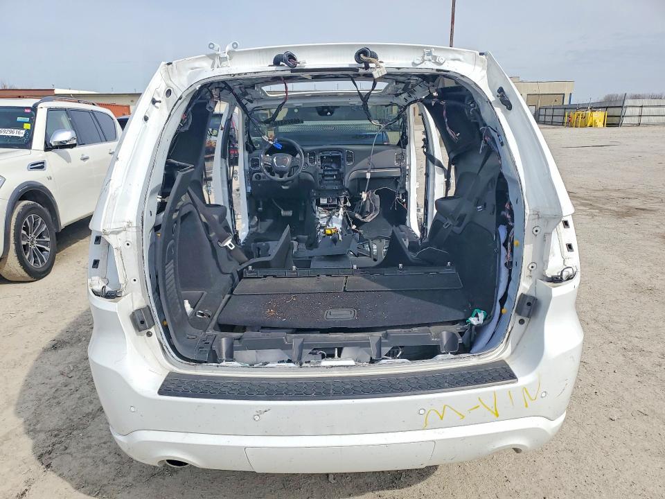 2020 Dodge Durango VIN 1C4SDJCT8LC120270 COPART salvage auction — Vandalized, IN - CERT OF TITLE-SALVAGE TITLE, sold $1,150 on 2026-05-05 (photo 6)