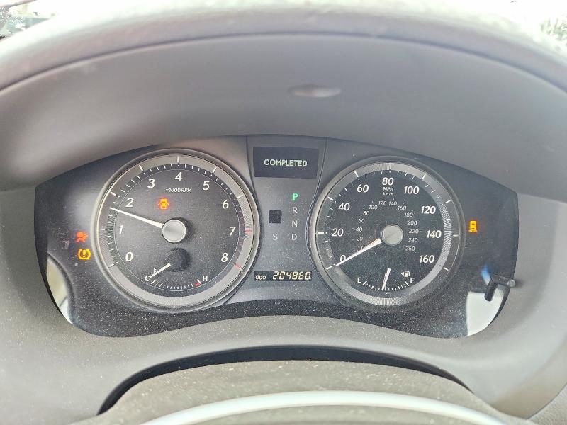 2008 Lexus ES VIN JTHBJ46G982159213 COPART salvage auction — REAR END, Or - Salvage Title Certificate, sold $1,100 on 2026-07-20 (photo 9)