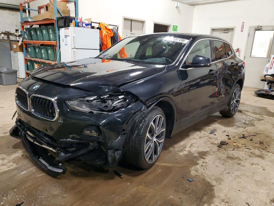 2018 BMW X2 VIN WBXYJ5C37JEF71157 COPART salvage auction — FRONT END, ON, sold $1,350 on 2026-07-21 (photo 1)