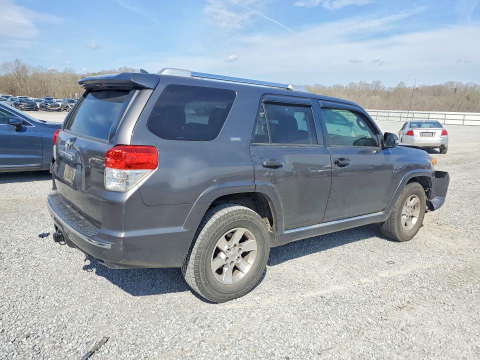 2012 Toyota 4runner VIN JTEZU5JR9C5044295 COPART salvage auction — FRONT END, Nc - Salvage Certificate Of Title, sold $175 on 2026-07-15 (photo 3)