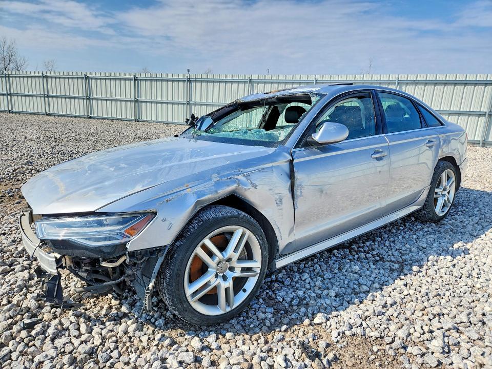 2016 Audi A6 VIN WAUFGAFC8GN108485 — COPART salvage auction photo