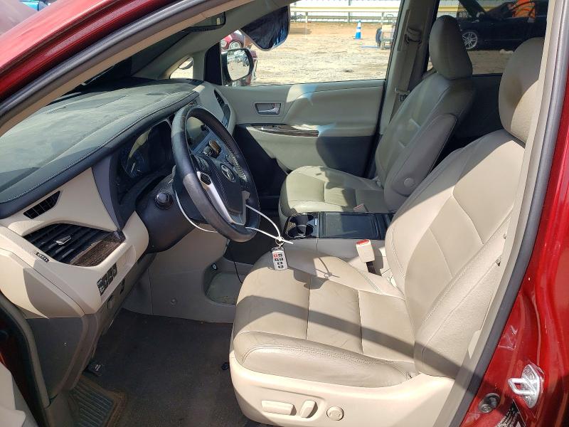 2016 Toyota Sienna VIN 5TDYK3DC8GS763877 COPART salvage auction — FRONT END, NC - SALVAGE CERTIFICATE OF TITLE, sold $100 on 2026-07-31 (photo 7)