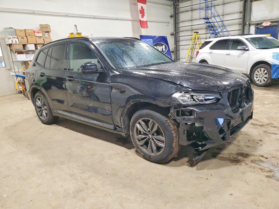 2023 BMW X3 VIN 5UX53DP05P9P70371 COPART salvage auction — FRONT END, On - Permit No Brand - Unfit, sold $26,250 on 2026-07-07 (photo 4)