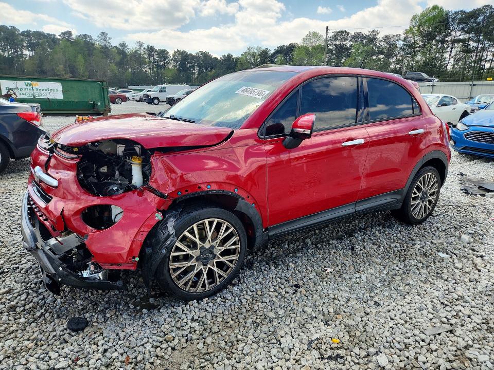 2016 Fiat 500 VIN ZFBCFXCT6GP351347 COPART salvage auction — FRONT END, GA - CERT OF TITLE-SALVAGE, sold $250 on 2026-08-11 (photo 1)