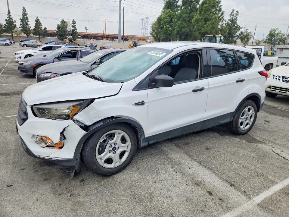 2019 Ford Escape VIN 1FMCU0F70KUC34765 COPART salvage auction — FRONT END, Ca - Salvage Certificate, sold $1,700 on 2026-07-02 (photo 1)