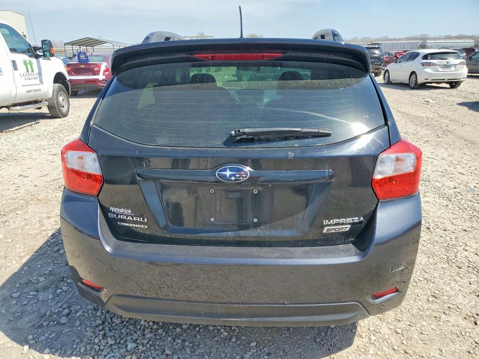 2012 Subaru Impreza VIN JF1GPAS67CH231488 COPART salvage auction — HAIL, Salvage Title, sold $1,200 on 2026-08-25 (photo 6)