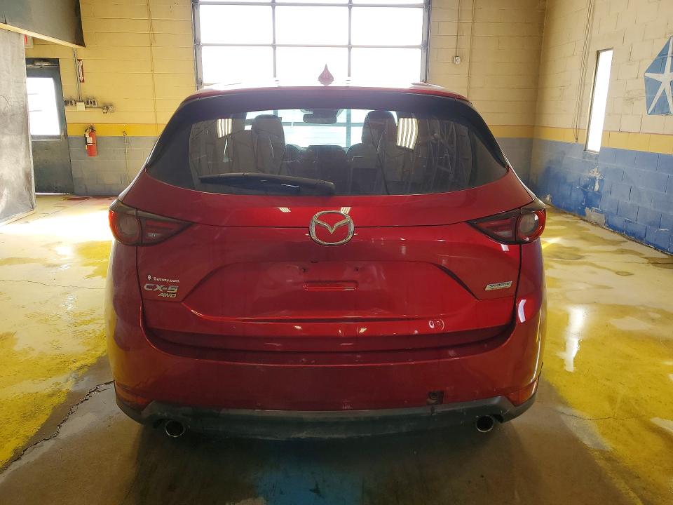 2017 Mazda Cx-5 VIN JM3KFBDL4H0208103 COPART salvage auction — FRONT END, WV - CERTIFICATE OF TITLE, sold $3,300 on 2026-07-09 (photo 6)