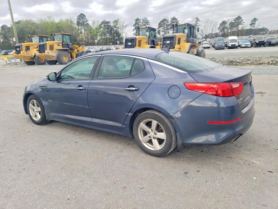 2015 Kia Optima VIN 5XXGM4A73FG471377 COPART salvage auction — SIDE, Nc - Salvage Certificate Of Title, sold $850 on 2026-07-09 (photo 2)