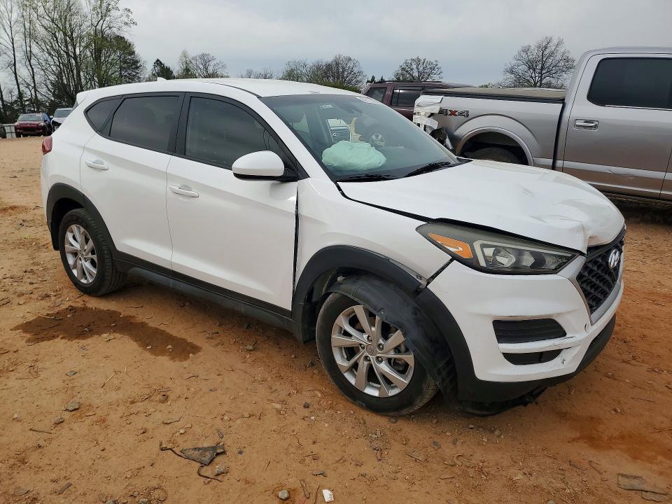 2020 Hyundai Tucson VIN KM8J23A4XLU131527 COPART salvage auction — FRONT END, Nc - Salvage Certificate Of Title, sold $3,800 on 2026-07-27 (photo 4)
