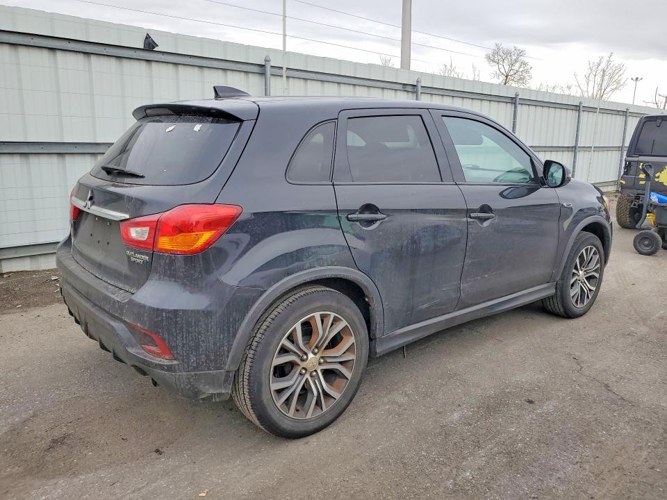 2019 Mitsubishi Outlander VIN JA4AP3AU9KU003309 COPART salvage auction — SIDE, Nj - Cert Of Title-Salvage, sold $150 on 2026-07-09 (photo 3)