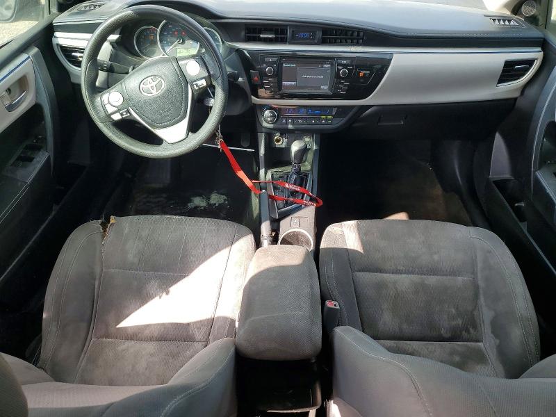 2015 Toyota Corolla VIN 5YFBURHE6FP306586 COPART salvage auction — FRONT END, Tx - Salvage Vehicle Title, sold $1,700 on 2026-07-02 (photo 8)