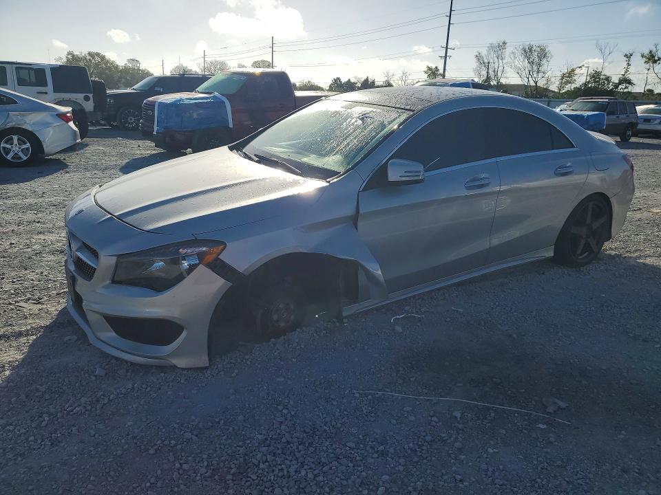 2015 Mercedes-benz Cla-klasse VIN WDDSJ4GB5FN239226 COPART salvage auction — UNDERCARRIAGE, Fl - Certificate Of Destruction, sold $1,450 on 2026-07-07 (photo 1)