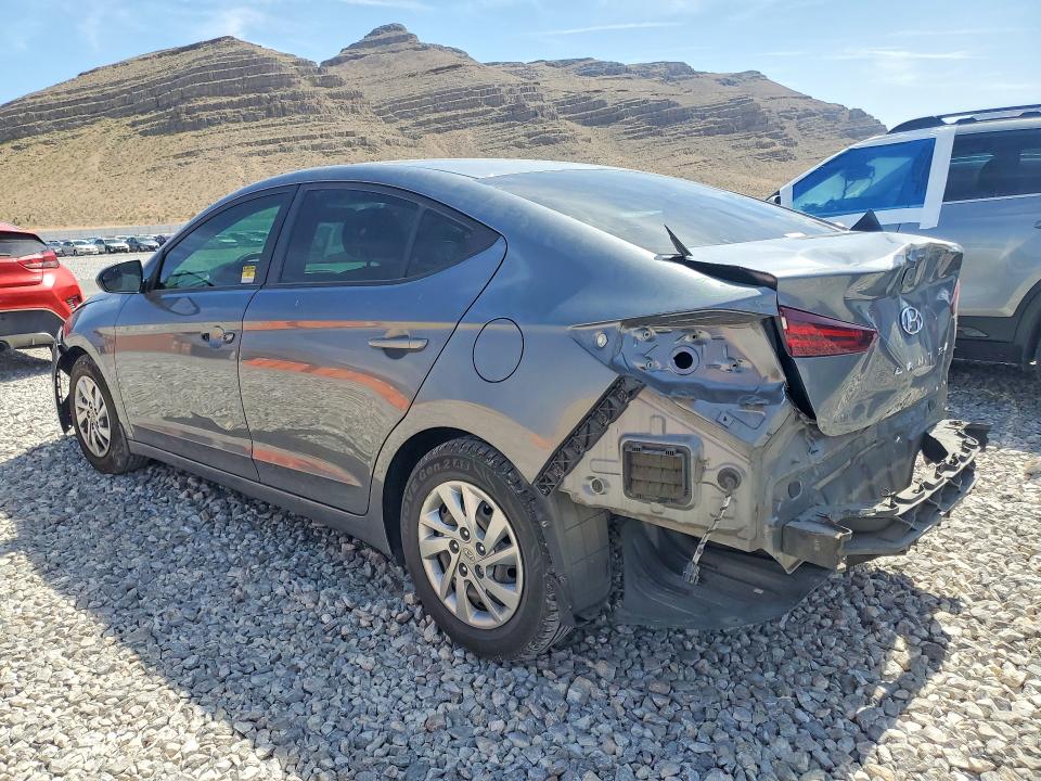 2019 Hyundai Elantra VIN KMHD74LFXKU872729 COPART salvage auction — REAR END, ID - SALVAGE CERTIFICATE OF TITLE, sold $2,550 on 2026-07-06 (photo 2)
