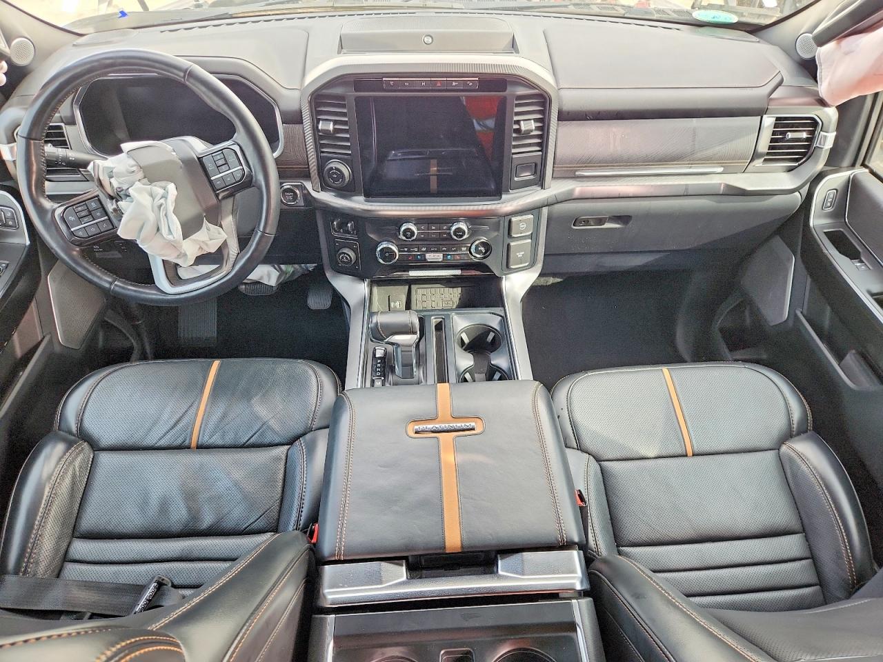 2023 Ford F-150 Lightning VIN 1FTFW1ED7PFA09957 COPART salvage auction — Front End, TX - CERTIFICATE OF TITLE, sold $15,600 on 2026-07-09 (photo 8)
