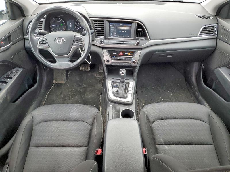 2017 Hyundai Elantra VIN KMHD84LF7HU426172 COPART salvage auction — REAR END, Salvage Title, sold $3,250 on 2026-07-23 (photo 8)