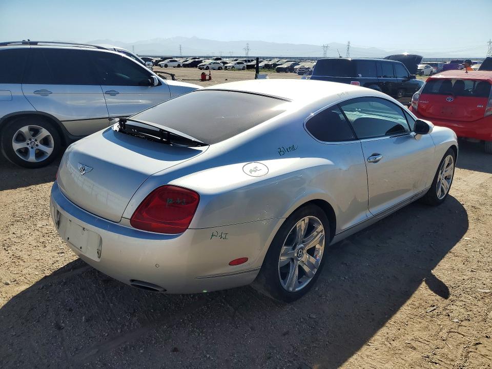 2007 Bentley Continental VIN SCBCR73W67C050411 COPART salvage auction — SIDE, Ca - Salvage Certificate, sold $7,000 on 2026-07-20 (photo 3)