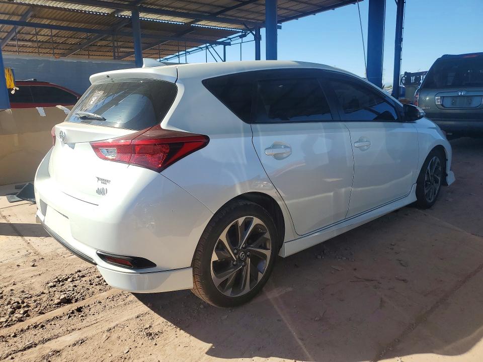 2016 Scion Im VIN JTNKARJE1GJ505906 COPART salvage auction — FRONT END, Az - Cert Of Title - Salvage, sold $200 on 2026-07-28 (photo 3)