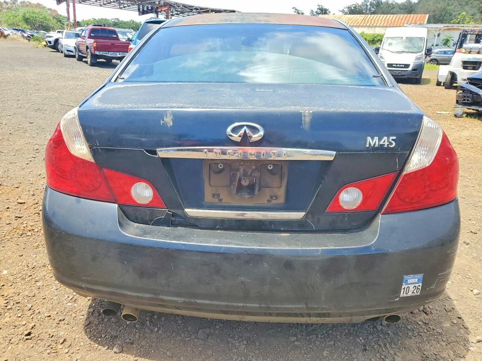 2007 Infiniti M VIN JNKBY01E77M400473 COPART salvage auction — UNDERCARRIAGE, Hi - Certificate Of Salvage, sold $1 on 2026-07-29 (photo 6)