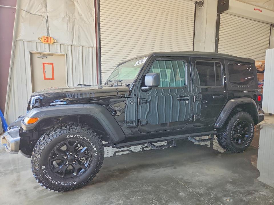 2023 Jeep Wrangler / VIN 1C4HJXDN5PW530647 COPART salvage auction — SIDE, Il - Certificate Of Title, sold $17,300 on 2026-07-09 (photo 1)