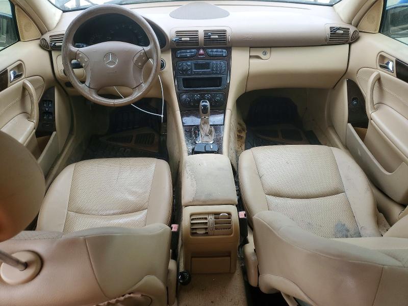 2004 Mercedes-benz C class VIN WDBRF81J54F450224 COPART salvage auction — FRONT END, SC - CERT OF TITLE-SALVAGE, sold $325 on 2026-07-24 (photo 8)