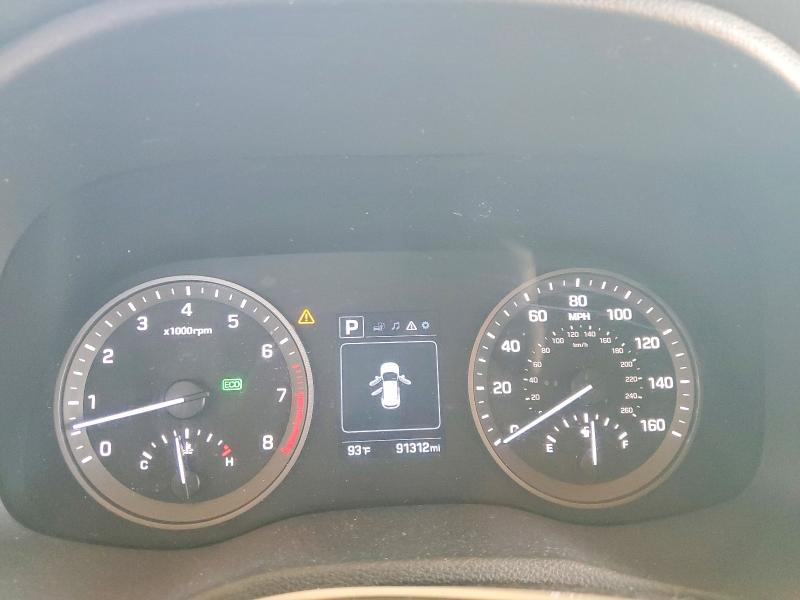 2017 Hyundai Tucson VIN KM8J3CA43HU546645 COPART salvage auction — FRONT END, Id - Salvage Certificate Of Title, sold $2,950 on 2026-07-07 (photo 9)