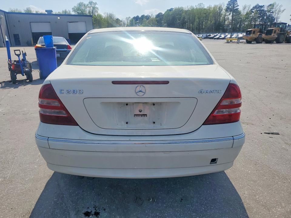 2007 Mercedes-benz C-klasse VIN WDBRF92HX7F875153 COPART salvage auction — FRONT END, Nc - Salvage Certificate Of Title, sold $300 on 2026-07-14 (photo 6)