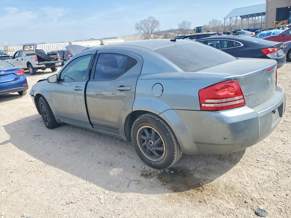2010 Dodge Avenger VIN 1B3CC4FB3AN227385 COPART salvage auction — FRONT END, Ks - Cert Of Title-Salvage, sold $500 on 2026-07-09 (photo 2)
