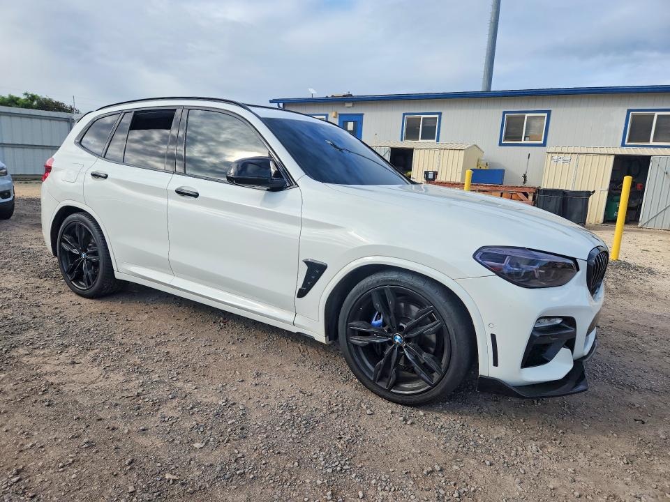 2018 BMW X3 VIN 5UXTS3C54JLA45864 COPART salvage auction — WATER/FLOOD, Hi - Certificate Of Salvage, sold $4,550 on 2026-07-20 (photo 4)