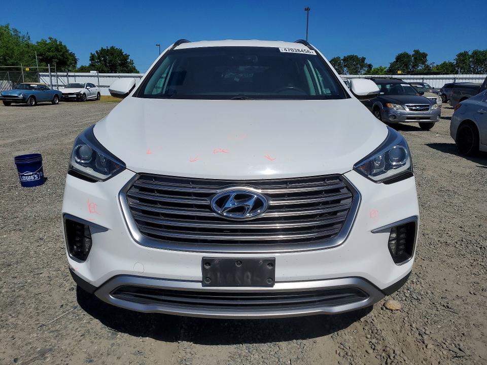 2018 Hyundai Santa fe VIN KM8SN4HF8JU265636 COPART salvage auction — REAR END, Salvage Title, sold $1,950 on 2026-07-21 (photo 5)