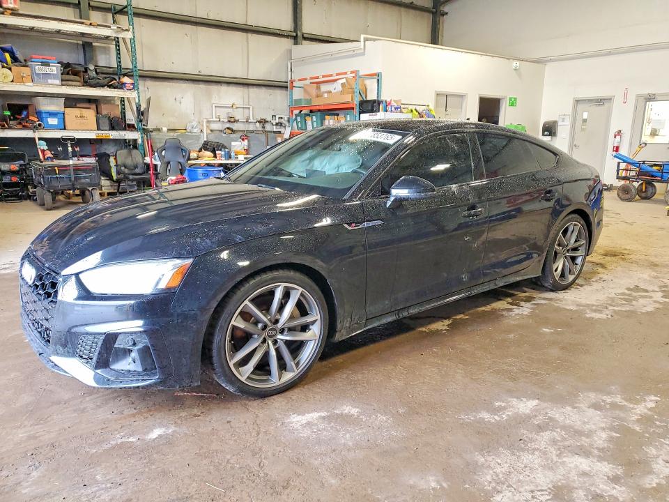 2021 Audi A5 VIN WAUFACF53MA049394 COPART salvage auction — SIDE, On - Permit Salvage, sold $15,150 on 2026-07-07 (photo 1)