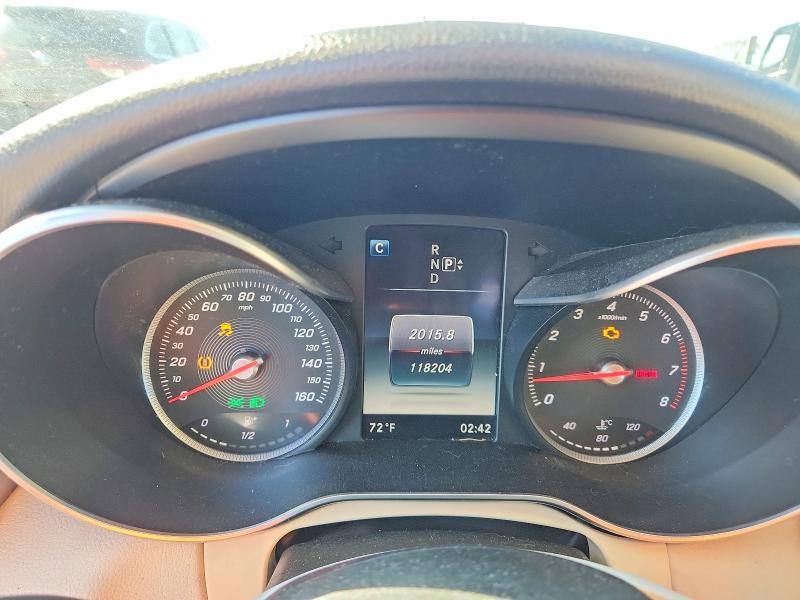 2015 Mercedes-benz C-klasse VIN 55SWF4KB1FU052762 COPART salvage auction — FRONT END, In - Cert Of Title-Salvage Title, sold $775 on 2026-07-27 (photo 9)