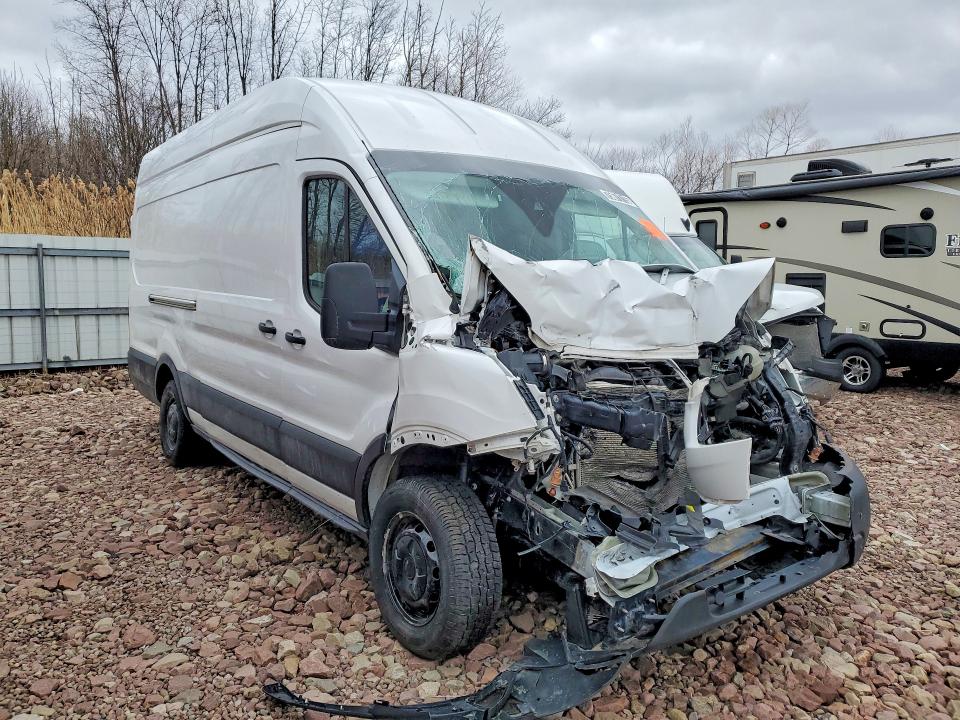 2023 Ford VIN 1FTBW3X84PKC04058 COPART salvage auction — FRONT END, Va - Cert Of Title - Salvage, sold $2,150 on 2026-07-22 (photo 4)