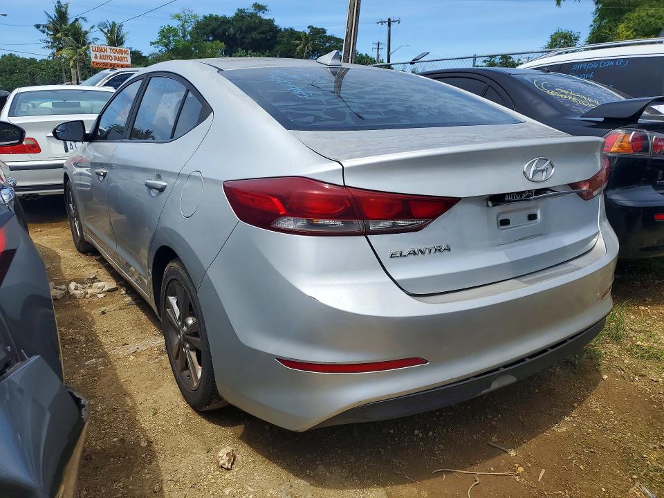 2018 Hyundai Elantra VIN KMHD74LF5JU630476 COPART salvage auction — SIDE, Hi - Certificate Of Salvage, sold $5 on 2026-07-27 (photo 2)