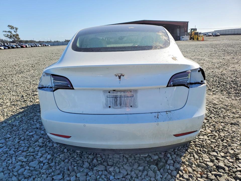 2018 Tesla Model 3 VIN 5YJ3E1EAXJF169595 COPART salvage auction — FRONT END, Salvage Title, sold $5,200 on 2026-07-16 (photo 6)
