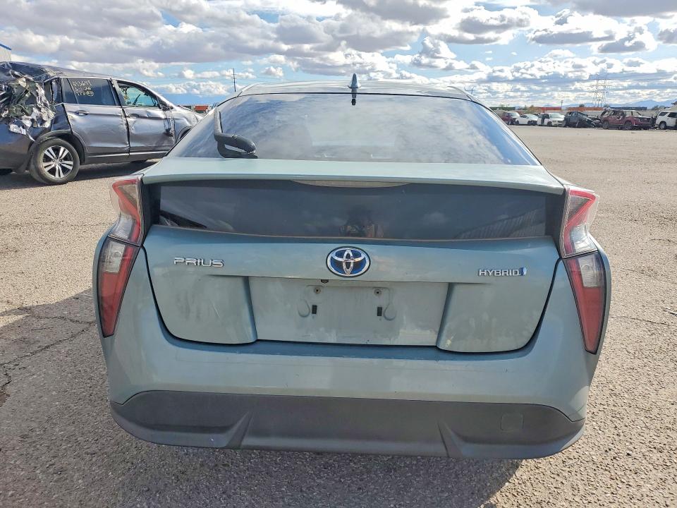 2016 Toyota Prius VIN JTDKARFU5G3510101 COPART salvage auction — FRONT END, Id - Salvage Certificate Of Title, sold $2,700 on 2026-07-17 (photo 6)
