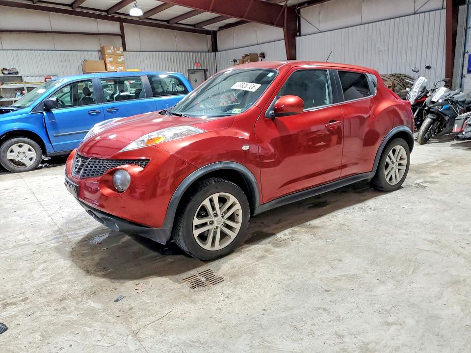 2012 Nissan Juke VIN JN8AF5MV4CT107307 COPART salvage auction — NORMAL WEAR, Pa - Cert Of Title, sold $525 on 2026-07-17 (photo 1)