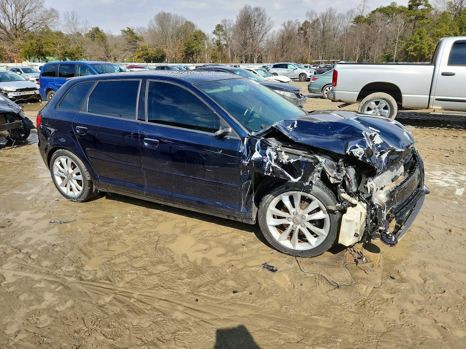 2012 Audi A3 VIN WAUBJAFM0CA089652 COPART salvage auction — FRONT END, De - Salvage Certificate, sold $325 on 2026-07-21 (photo 4)