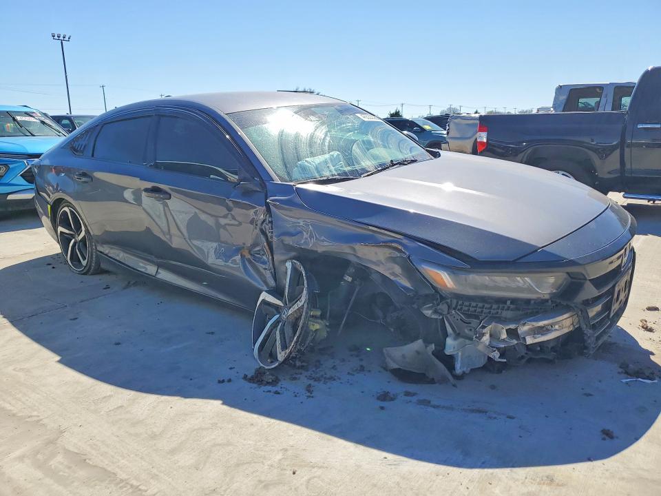 2018 Honda VIN 1HGCV1F35JA163200 COPART salvage auction — FRONT END, Tx - Salvage Vehicle Title, sold $1,950 on 2026-07-09 (photo 4)