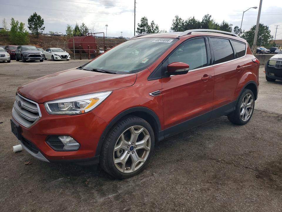 2019 Ford Escape VIN 1FMCU9J95KUB01321 COPART salvage auction — NORMAL WEAR, Sc - Certificate Of Title, sold $4,000 on 2026-07-28 (photo 1)