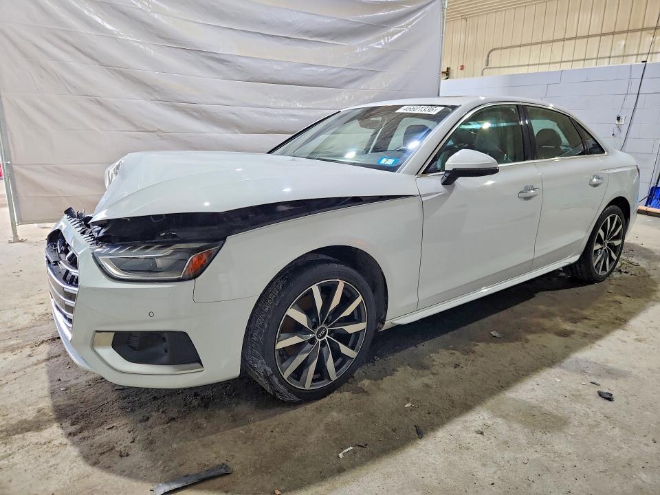 2021 Audi A4 VIN WAUBBAF40MN011928 — COPART salvage auction photo