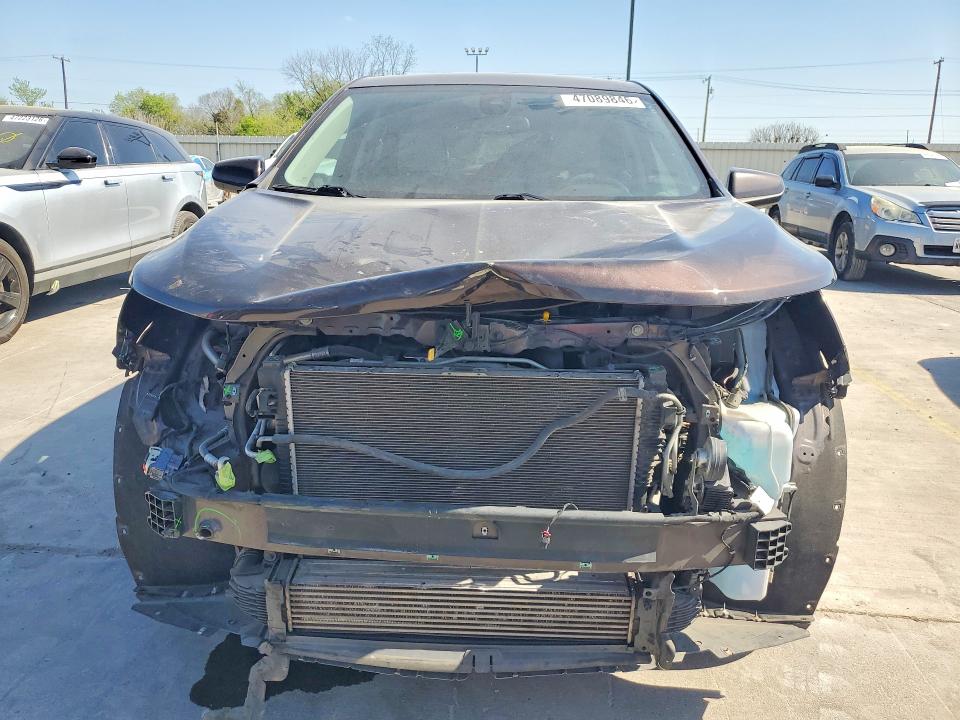 2020 Chevrolet Equinox VIN 2GNAXKEV8L6243252 COPART salvage auction — FRONT END, Tx - Salvage Vehicle Title, sold $2,300 on 2026-07-02 (photo 5)