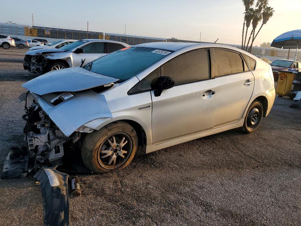 2011 Toyota Prius VIN JTDKN3DU1B0266266 COPART salvage auction — FRONT END, Ca - Salvage Certificate, sold $400 on 2026-07-24 (photo 1)