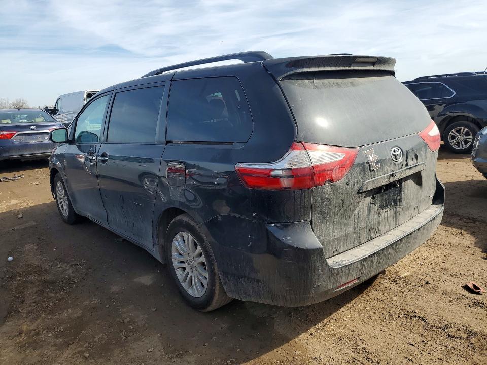 2016 Toyota Sienna VIN 5TDYK3DC6GS721319 COPART salvage auction — FRONT END, Il - Salvage Certificate, sold $3,500 on 2026-07-21 (photo 2)