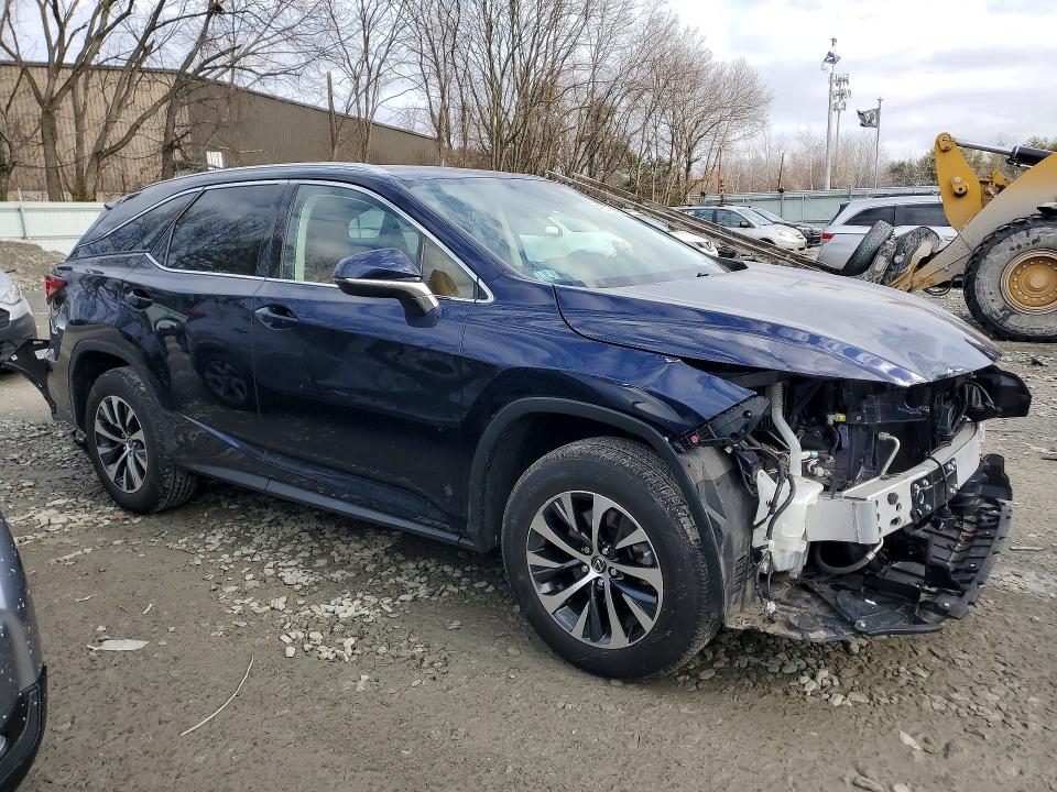 2021 Lexus Rx 350l VIN JTJHZKFA7M2033010 COPART salvage auction — FRONT END, Ma - Cert Of Title-Salvage, sold $17,900 on 2026-07-08 (photo 4)