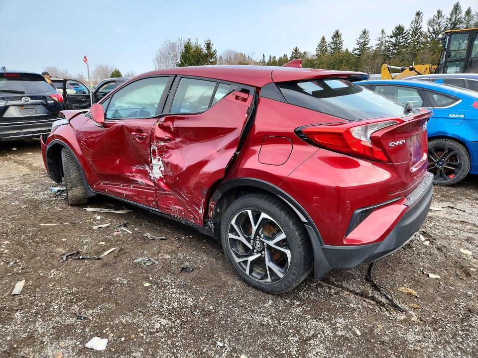 2018 Toyota C-hr VIN NMTKHMBX9JR060486 COPART salvage auction — FRONT END, On - Permit Salvage, sold $2,500 on 2026-07-28 (photo 2)