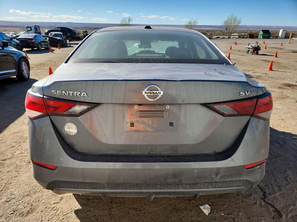 2021 Nissan Sentra VIN 3N1AB8CV3MY233504 COPART salvage auction — FRONT END, Ok - Cert Of Title-Rebuilt (P), sold $1,900 on 2026-07-09 (photo 6)