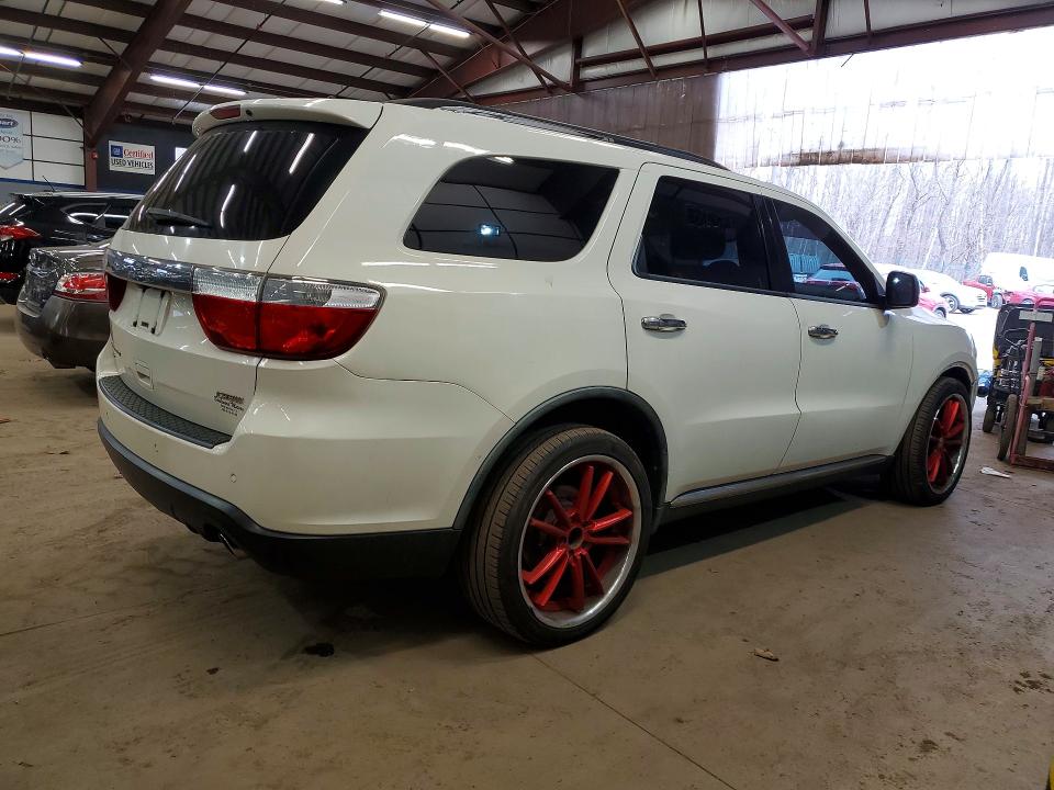 2011 Dodge Durango VIN 1D4RE4GG9BC725376 COPART salvage auction — MINOR DENT/SCRATCHES, Ct - Certificate Of Title, sold $2,900 on 2026-07-03 (photo 3)